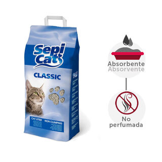 Sepicat Natural Areia Absorvente para gatos