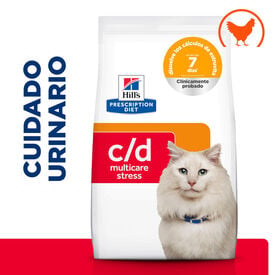 Hill's Prescription diet c/d Urinary Care frango ra&ccedil;&atilde;o para gatos