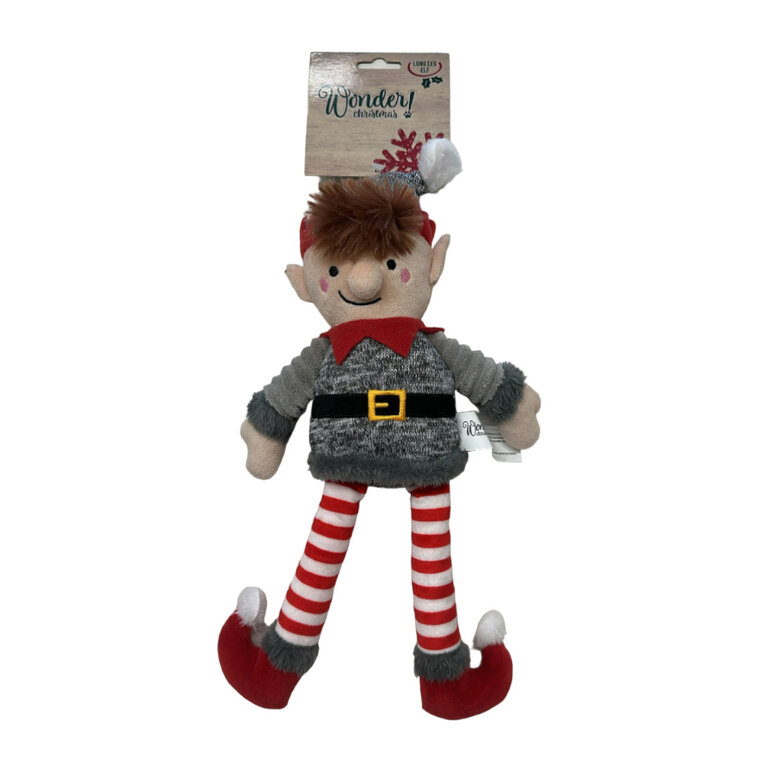 Wonder Christmas Long Leg Duende de peluche para cães,  Imagem número 1 Wonder Christmas Long Leg Duende de peluche para cães, , large Imagem número 1