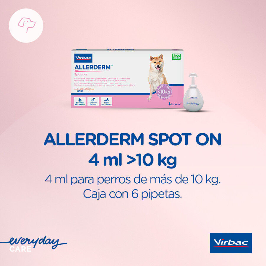Virbac Allerderm Pipetas dermatol&oacute;gicas Allerderm Spot-On para c&atilde;es e gatos, , large Imagem n&uacute;mero 8