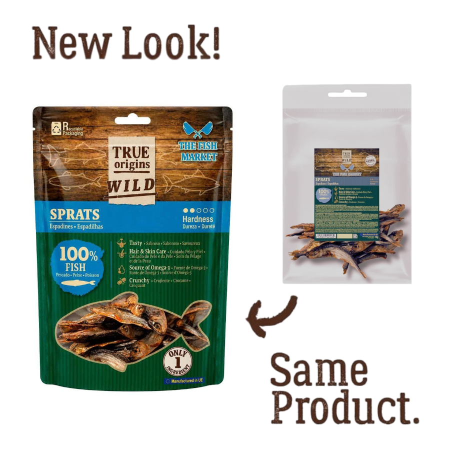 70 g. True Origins Espadines Snack para perros, , large Imagem n&uacute;mero 1