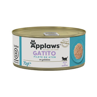 Applaws Kitten Caldo de Atum lata