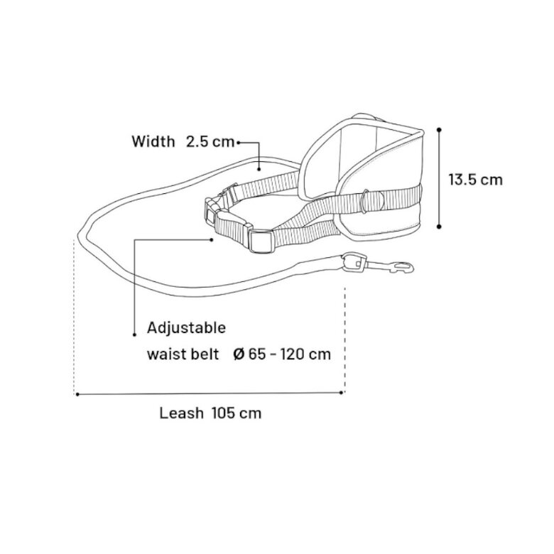 Flamingo Pochete com Trela para cães,  Imagem número 2 Flamingo Pochete com Trela para cães, , large Imagem número 2