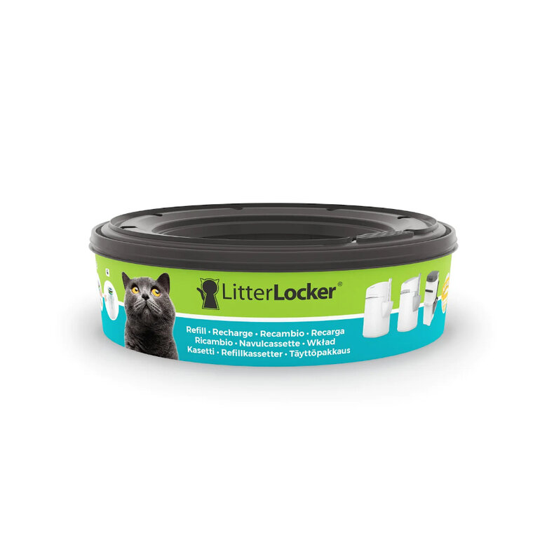 Litter Genie LitterLocker Recarga circular para gatos,  Imagem número 1 Litter Genie LitterLocker Recarga circular para gatos, , large Imagem número 1
