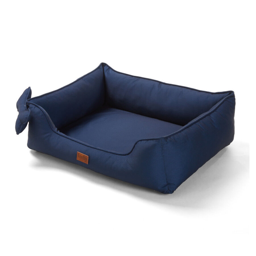 Leeby Cama azul ortop&eacute;dica para c&atilde;es, , large Imagem n&uacute;mero 3