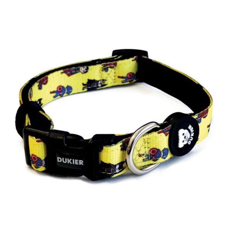 Dukier Superdog Coleiras com Estampado de super-heróis para cães,  Imagem número 1 Dukier Superdog de superhéroes collar para perros Imagem número 1
