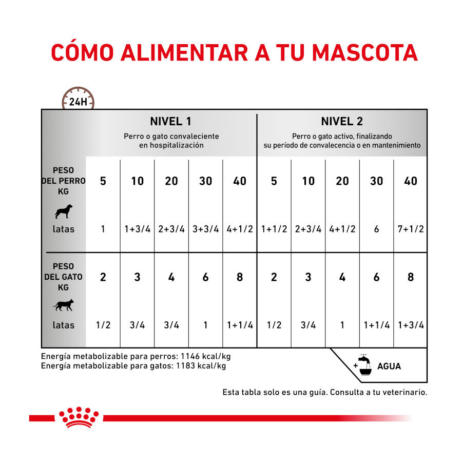195 g Royal Canin Veterinary Recovery lata para gatos  , , large Imagem n&uacute;mero 4
