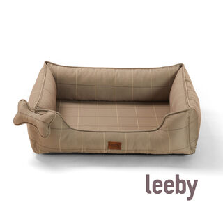 Leeby Cama tartã ortopédica para cães