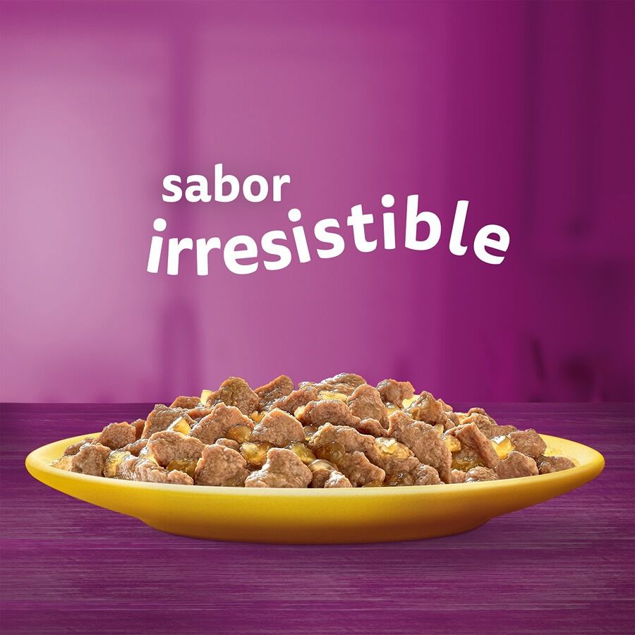 4 saquetas x 85 g Whiskas Aves Geleia em Saqueta para Gatos Senior, , large Imagem n&uacute;mero 2