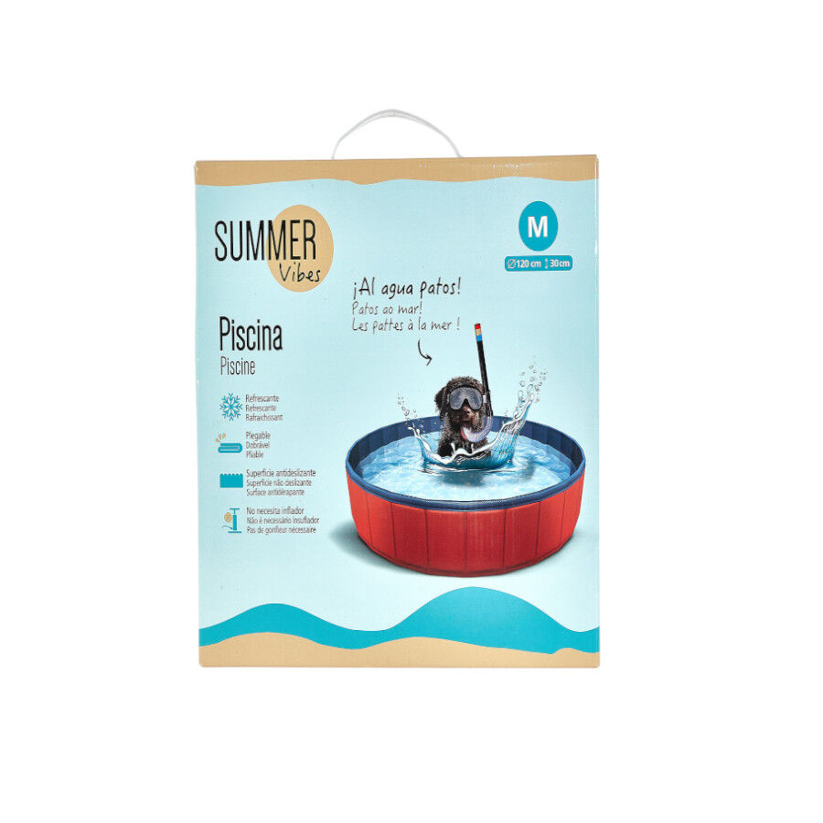 Summer Vibes Fresh Pool Piscina Vermelha para c&atilde;es, , large Imagem n&uacute;mero 6