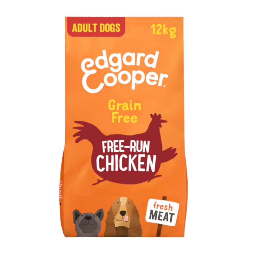 12 kg Edgard & Cooper Adult Frango ra&ccedil;&atilde;o para c&atilde;es, , large Imagem n&uacute;mero 1