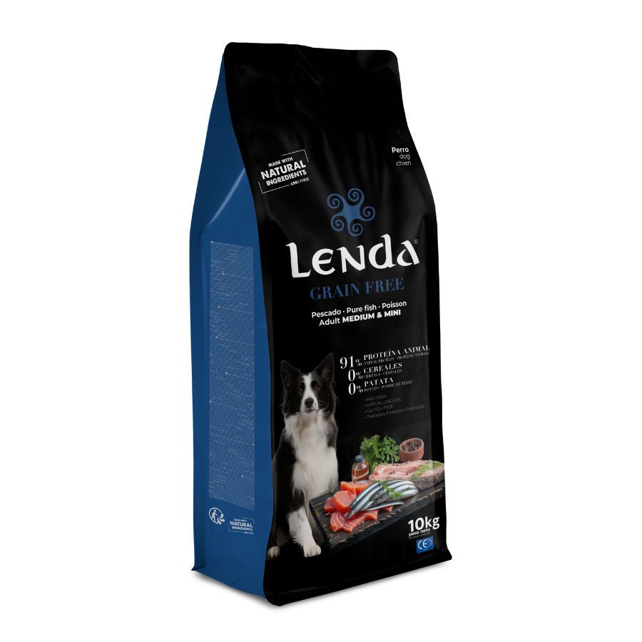 10 kg Lenda Grain Free Ra&ccedil;&atilde;o de Peixe e Krill para c&atilde;es, , large Imagem n&uacute;mero 1