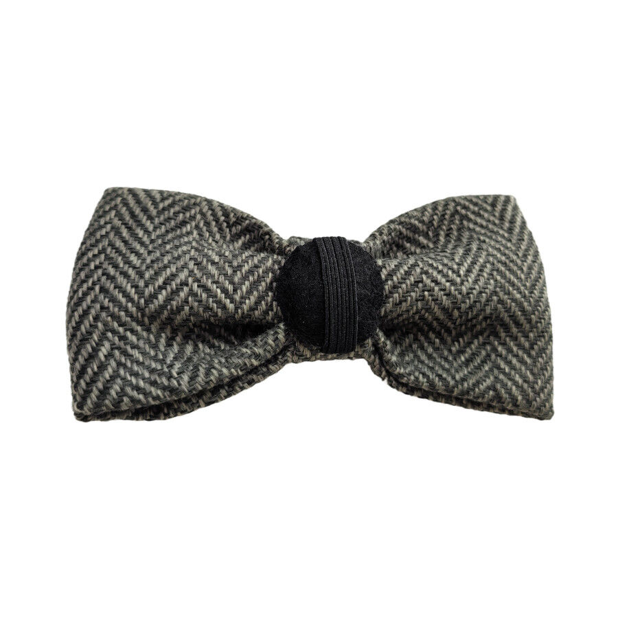 Gotoo Conjunto Bandana e Gravata espinha cinza para c&atilde;es, , large Imagem n&uacute;mero 6