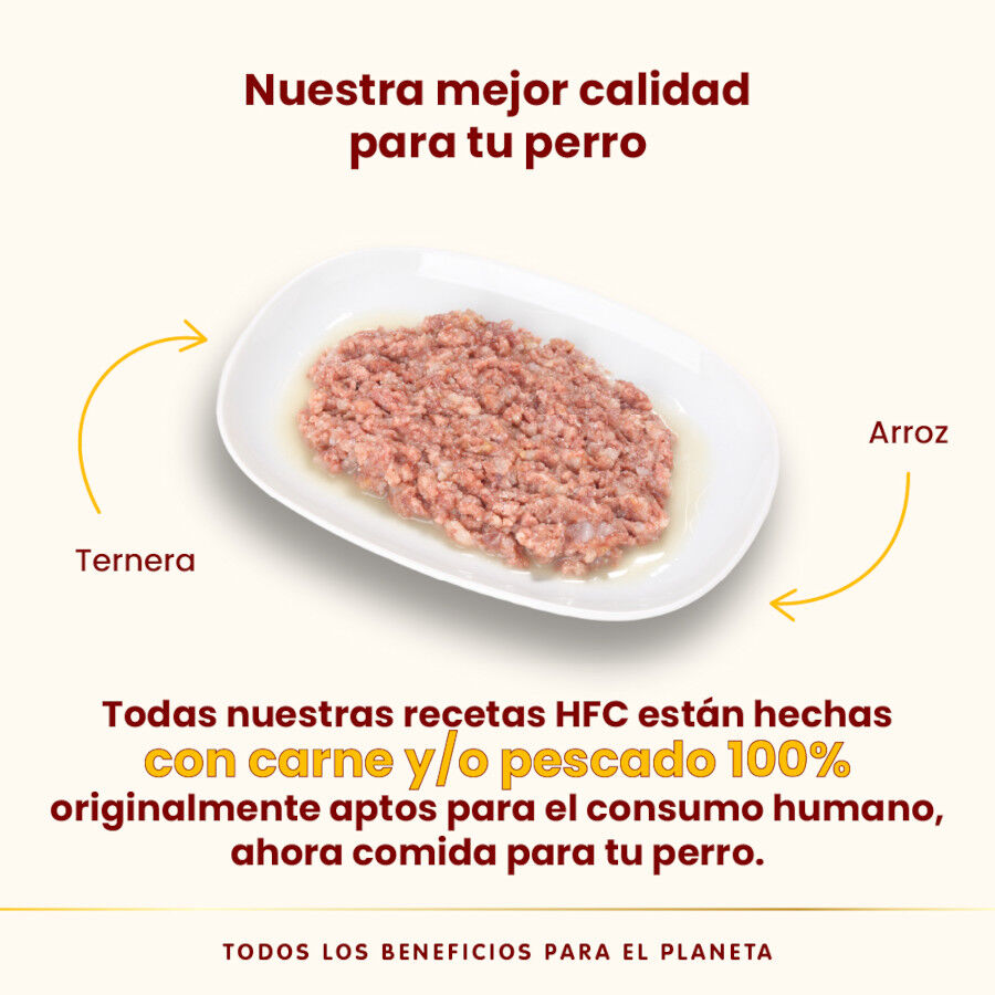 280 g Almo Nature HFC vitela lata para c&atilde;es, , large Imagem n&uacute;mero 3