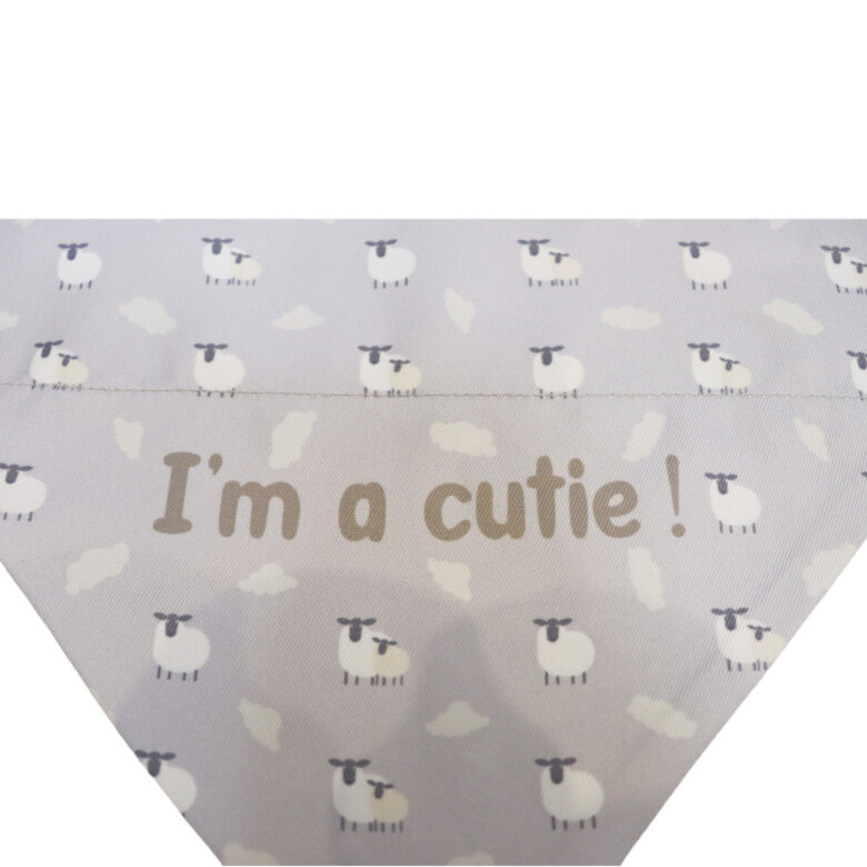 Gotoo Bandana estampada cinzenta para cães,  Imagem número 3 Gotoo Bandana estampada cinzenta para cães, , large Imagem número 3