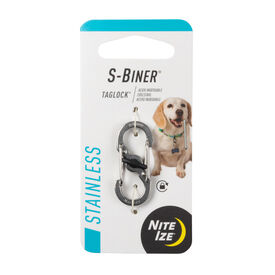 Mosquetão Nite Ize S-Biner TagLock para cães