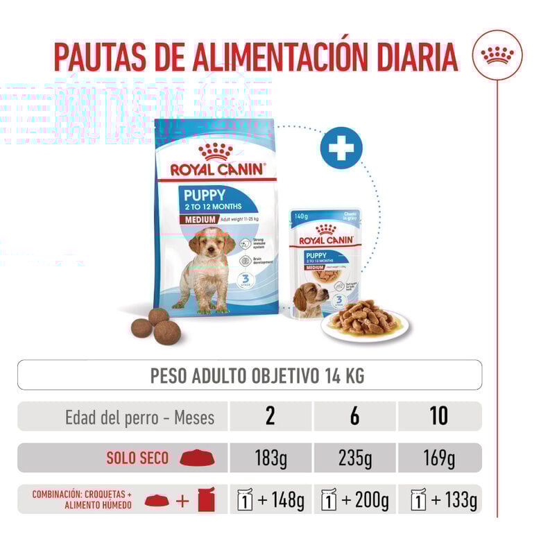 15 kg Royal Canin Puppy Medium ração para cães,  Imagem número 7 15 kg Royal Canin Puppy Medium ração para cães, , large Imagem número 7
