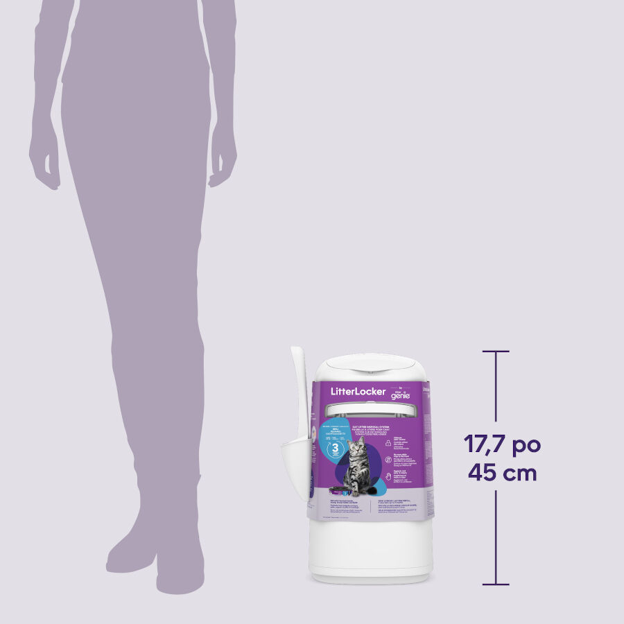 Litter Genie LitterLocker Caixote para dep&oacute;sito de areia para gatos, , large Imagem n&uacute;mero 8