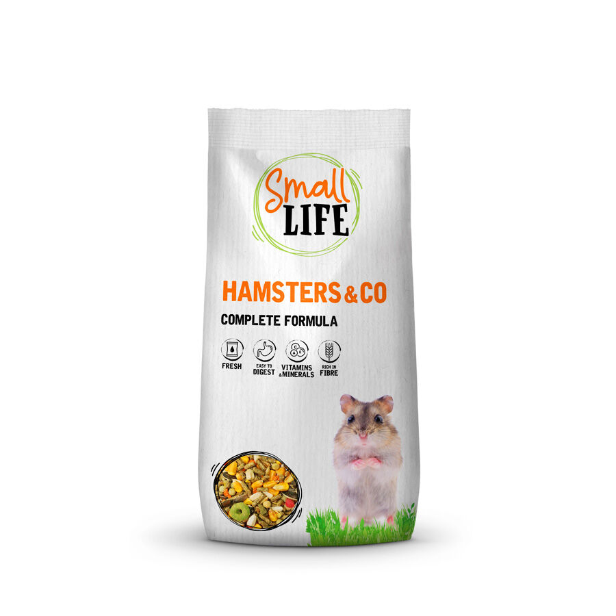 Alimento completo Small Life para h&aacute;mster 850 gr Imagem n&uacute;mero 1