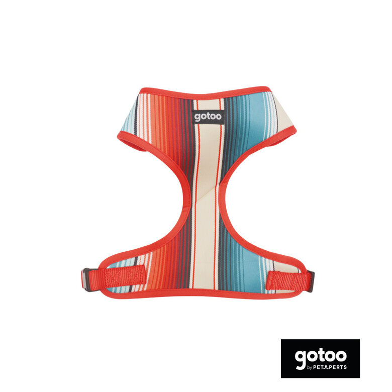 Gotoo Peitoral tecido estampado colorido para cães,  Imagem número 2 Gotoo Peitoral tecido estampado colorido para cães, , large Imagem número 2