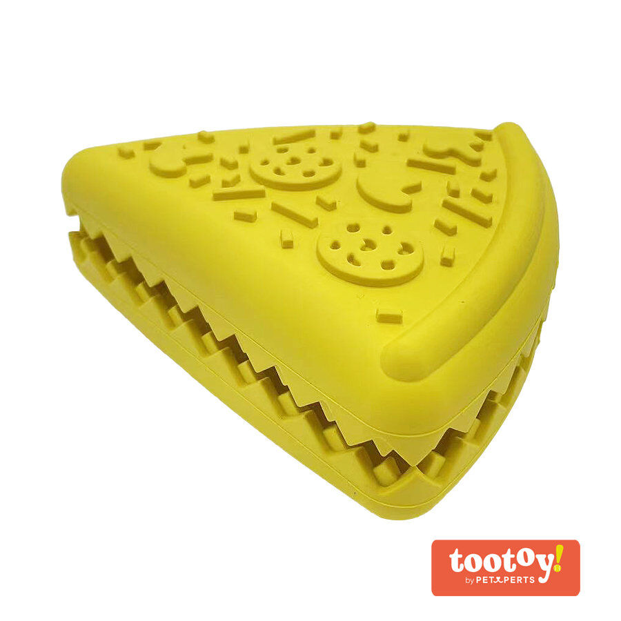 Tootoy! Chew Cheese Pizza Treat Dispenser brinquedo para c&atilde;es, , large Imagem n&uacute;mero 1