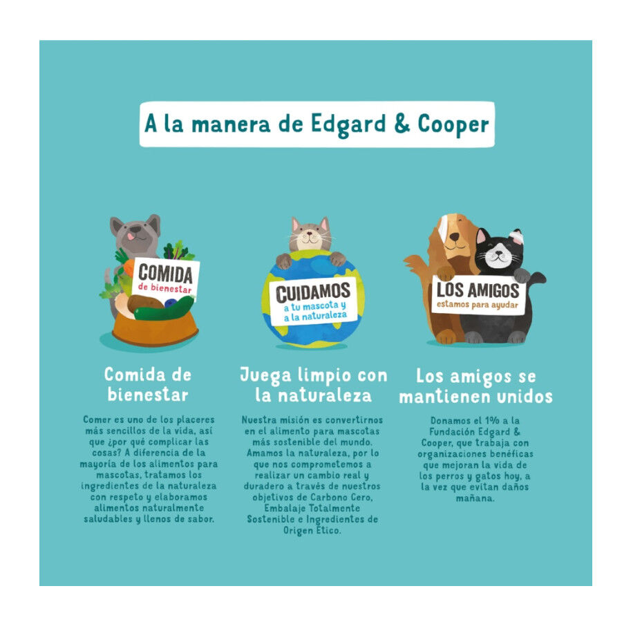 400 g Edgard y Cooper Grain Free salm&atilde;o e peru latas para c&atilde;es, , large Imagem n&uacute;mero 2