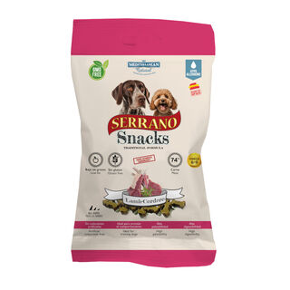 Mediterranean Natural Serrano Biscoitos Cordeiro para cães