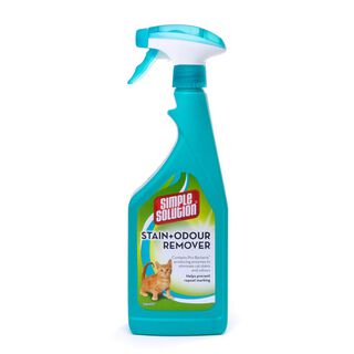 Simple Solution Spray Removedor de Odores para tabuleiro de gatos