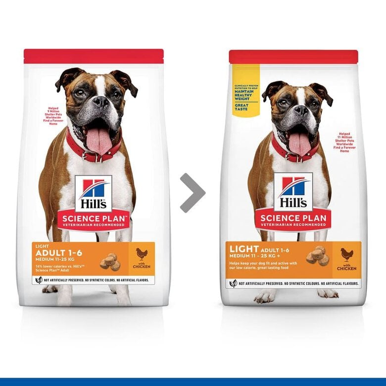 14 kg Hill's Science Plan Adult Medium Frango ração para cães,  Imagem número 4 14 kg Hill's Science Plan Adult Medium Frango ração para cães, , large Imagem número 4