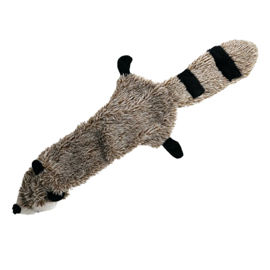 Tootoy! Comfort Skinny Racoon peluche com som crocante para c&atilde;es, , large Imagem n&uacute;mero 2
