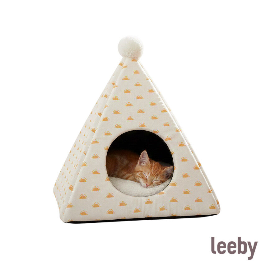 Leeby Cama pir&acirc;mide sol para gatos, , large Imagem n&uacute;mero 5