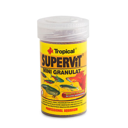 Tropical Supervit Mini Granulat comida para peces Imagem n&uacute;mero 1