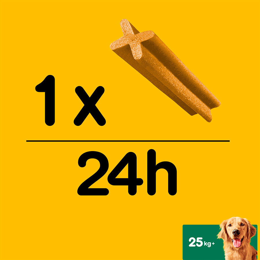 56 sticks Pedigree Dentastix Snacks Dent&aacute;rios para c&atilde;es de porte grande, , large Imagem n&uacute;mero 8