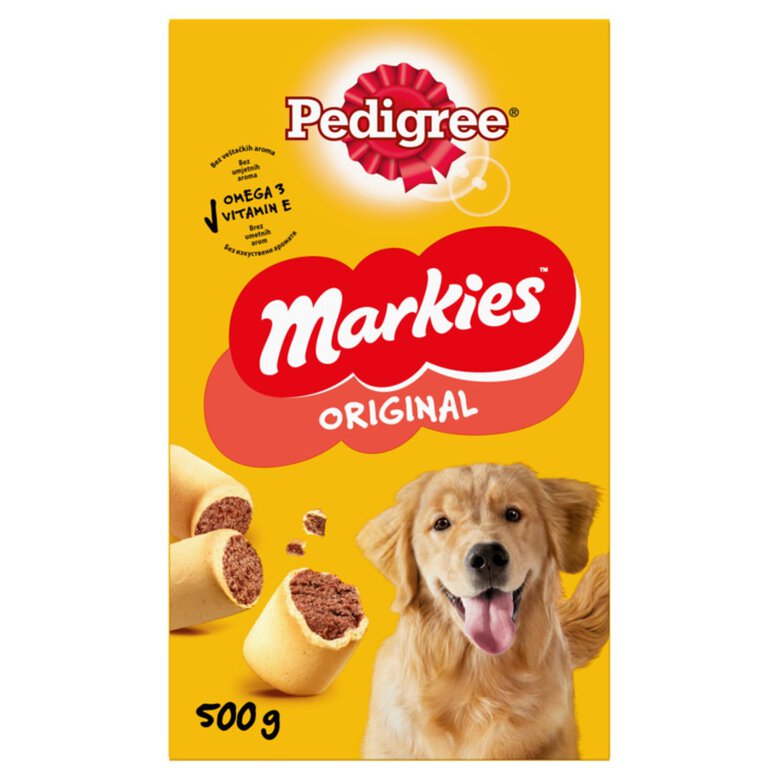 500 g Pedigree Biscoitos Markies para Cães,  Imagem número 1 500 g Pedigree Biscoitos Markies para Cães, , large Imagem número 1
