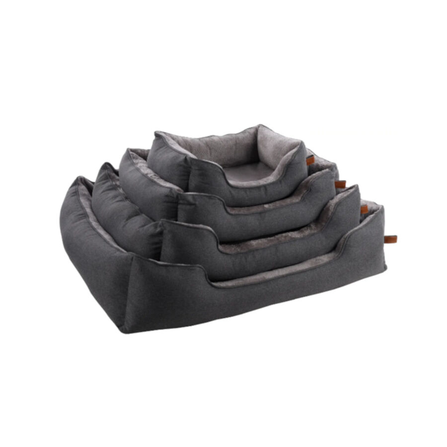 Flamingo Carlota Retangular Cinzenta Clara cama alcofa para c&atilde;es, , large Imagem n&uacute;mero 5