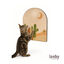 Leeby Darcy tábua arranhadora de cartão para gatos, , large Indicador imagem número 2