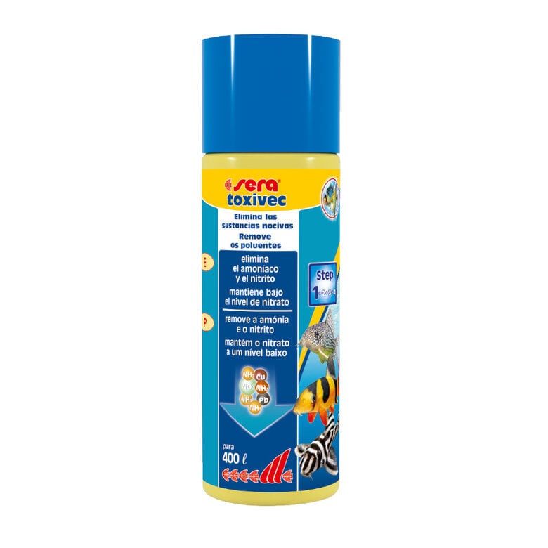 Sera Toxivec Condicionador de Água para aquários,  Imagem número 1 Sera Toxivec Condicionador de Água para aquários, , large Imagem número 1