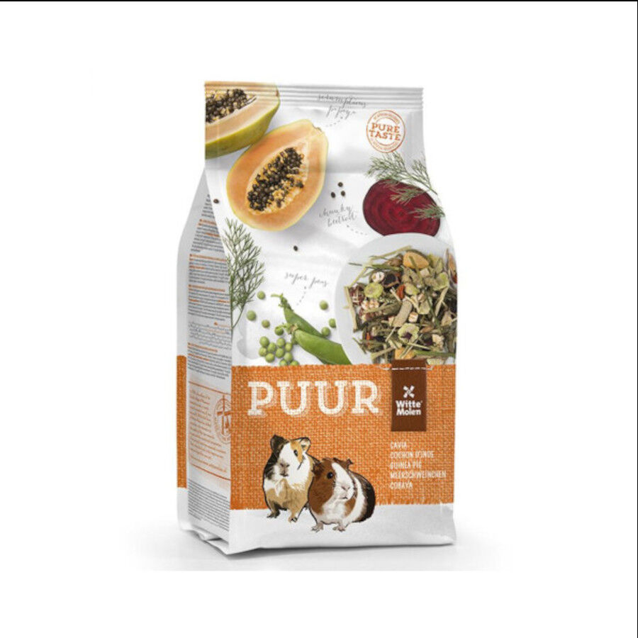 Puur Witte Molen comida para cobayas Imagem n&uacute;mero 1