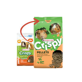 Versele-Laga Crispy Pellets ra&ccedil;&atilde;o para porquinhos-da-&iacute;ndia