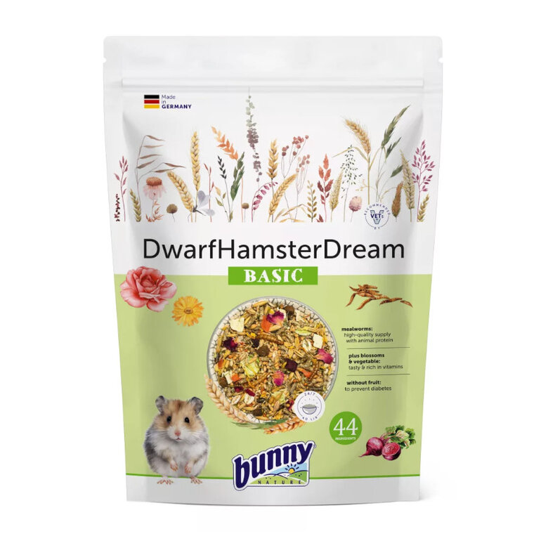 Bunny Nature Dream Alimento básico para hamsters anões,  Imagem número 1 Bunny Nature Dream Alimento básico para hamsters anões, , large Imagem número 1