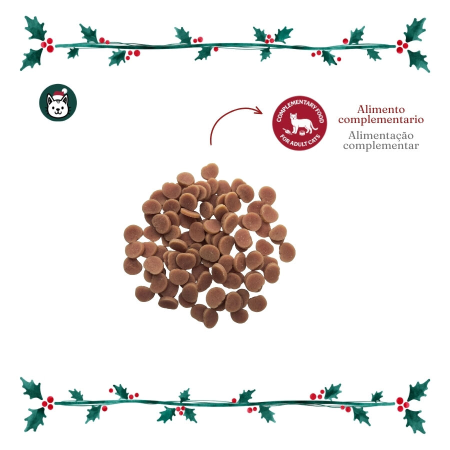 1 pacote Wonder Christmas Chips de Frango Snacks para gatos, , large Imagem n&uacute;mero 3