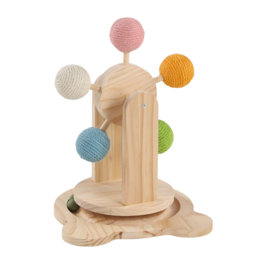 Flamingo Chip Brinquedo Arranhador Castanho para Gatos, , large Imagem n&uacute;mero 1