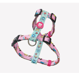 Dukier Clássico Peitoral com Estampado de Princesas para cães