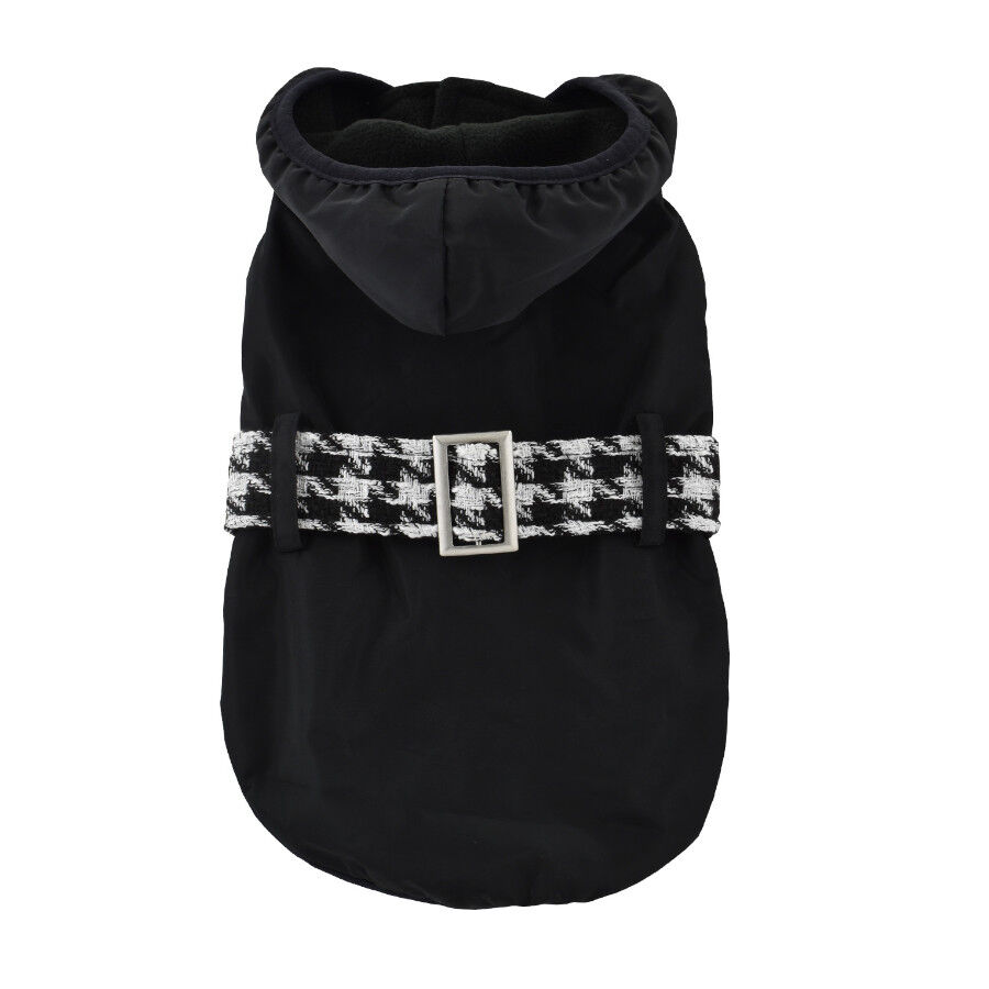 Outech Casaco Preto com Cinto para c&atilde;es, , large Imagem n&uacute;mero 2