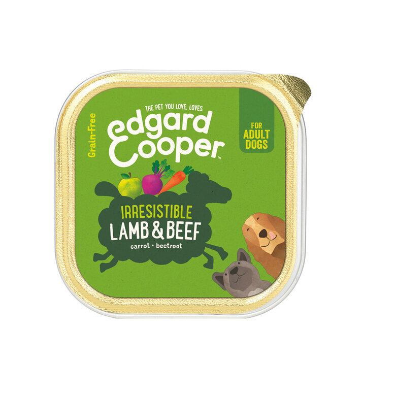 150 g Terrina Edgard Cooper Cordeiro e Vitela para cães,  Imagem número 1 150 g Terrina Edgard Cooper Cordeiro e Vitela para cães, , large Imagem número 1