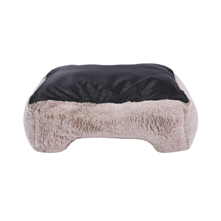 Leeby Cama antistress cinza para c&atilde;es, , large Imagem n&uacute;mero 6