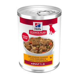Hill's Science Plan Adult Comida h&uacute;mida de Frango e Legumes para c&atilde;es