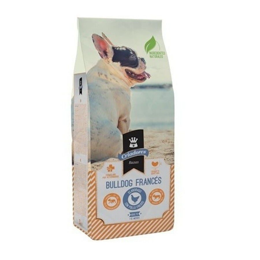 3 kg Criadores Bulldog Franc&ecirc;s Frango ra&ccedil;&atilde;o para c&atilde;es, , large Imagem n&uacute;mero 1