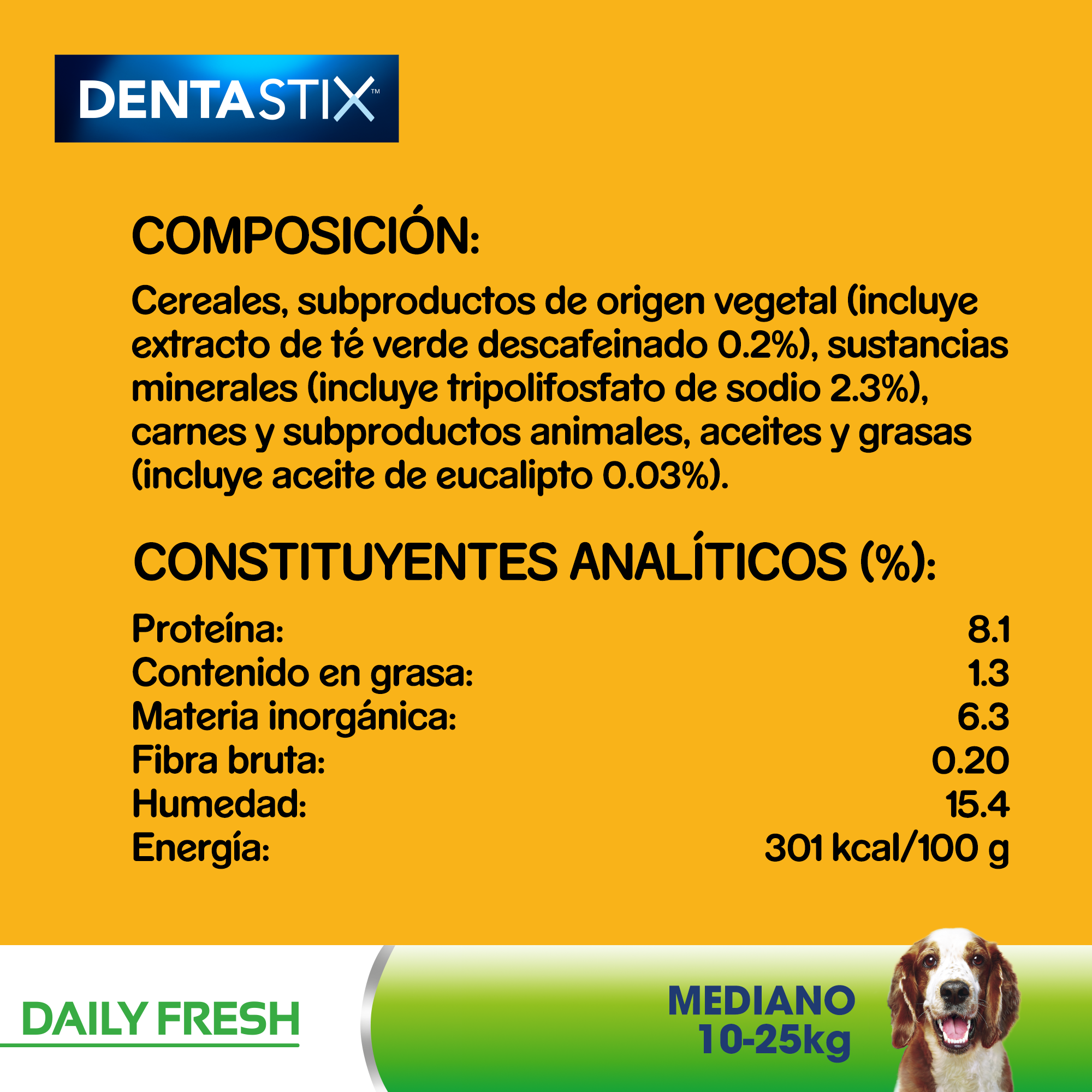 28 sticks Pedigree Dentastix Fresh Snacks Dent&aacute;rios para C&atilde;es M&eacute;dios, , large Imagem n&uacute;mero 8