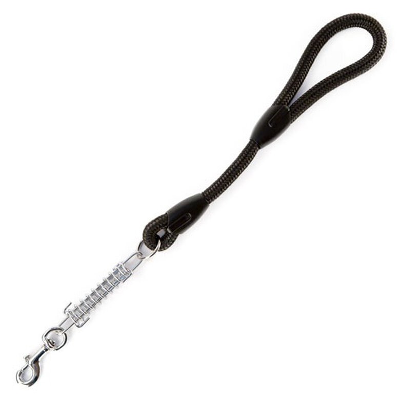 TK-Pet Ronda negra muelle correa para perros Imagem número 1 TK-Pet Ronda negra muelle correa para perros Imagem número 1